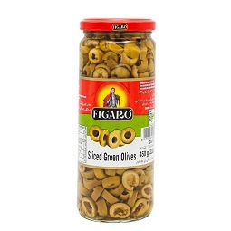Figaro Sliced Green Olive