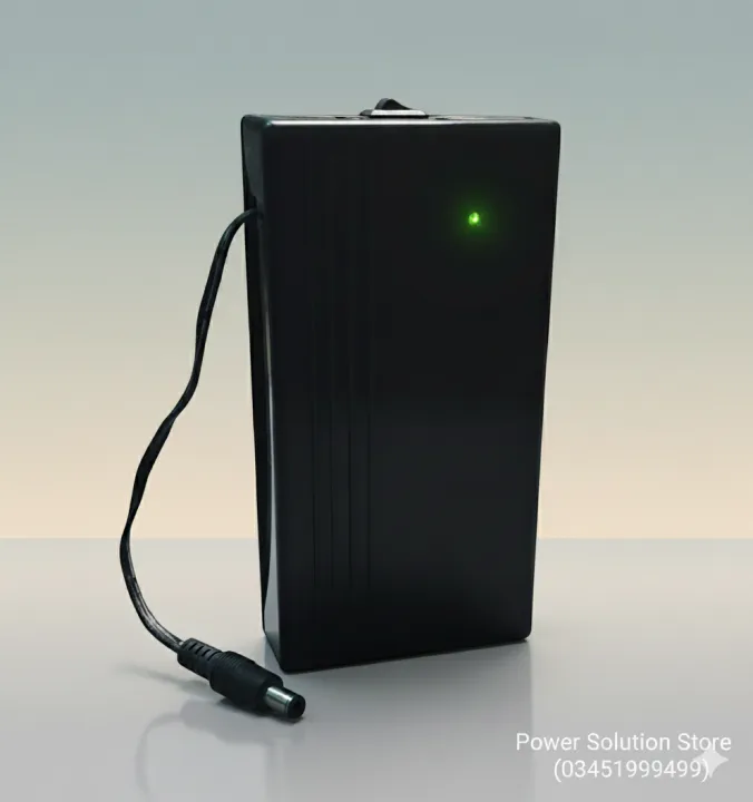 WiFi Router UPS Power Bank 12 Volts 1A 1.5A Tp Link Tenda PTCL Fiber 12v Router