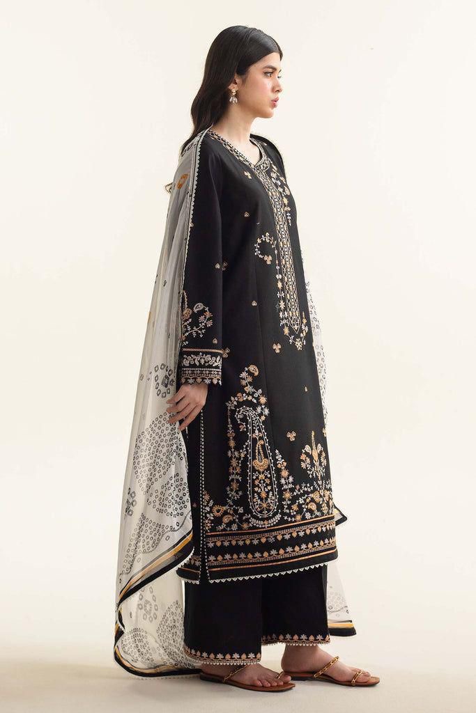 Zara Shahjahaan embroided 3 piece  in lawn
